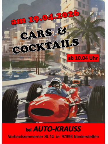 Flyer Cars und Cocktails
